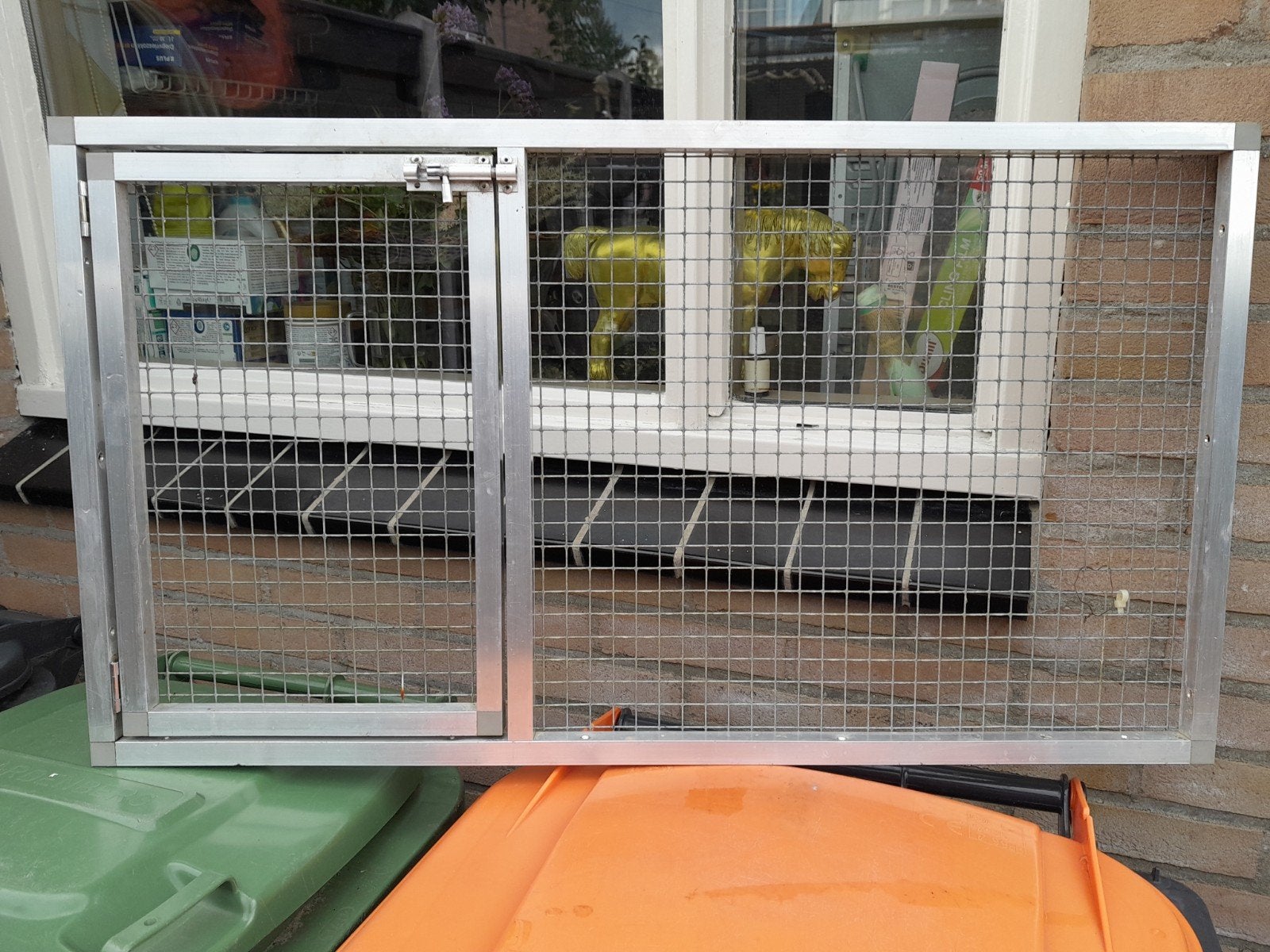 aluminium voorfronten 9 stuks, Ophalen of Verzenden, Aluminium, Volière
