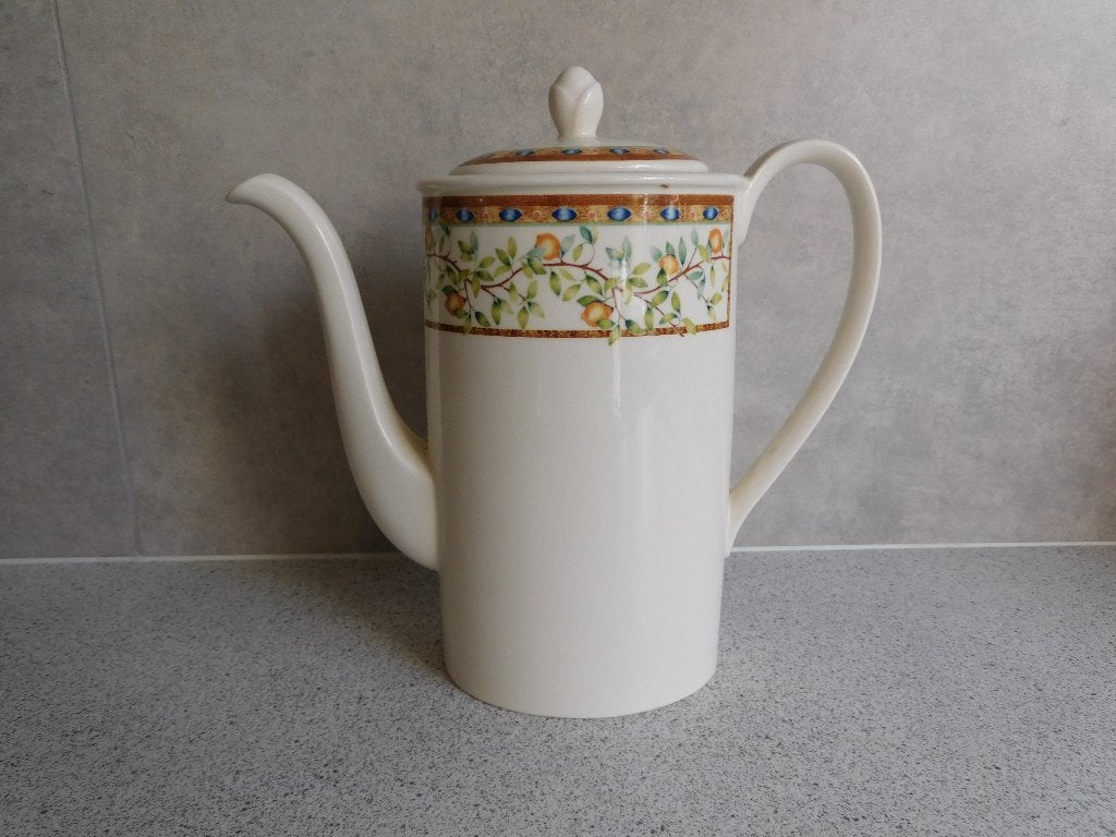 Koffiepot Lemontree Johnson Brothers, Overige merken, Overige typen, Ophalen of Verzenden, Zo goed als nieuw