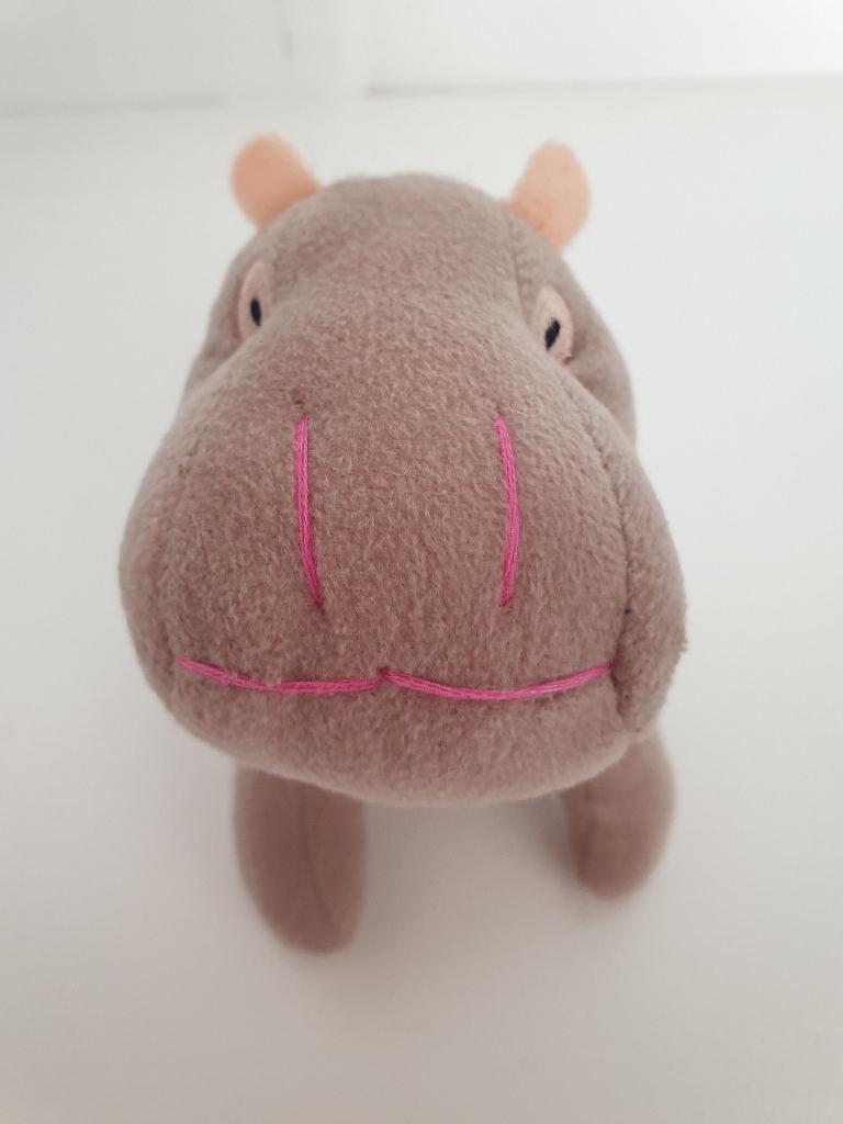 Lieve Pluche Nijlpaard Knuffel / Hippo (12 cm), Kinderen en Baby's, Speelgoed | Knuffels en Pluche, Overige typen, Ophalen of Verzenden
