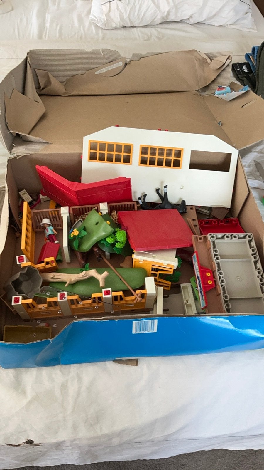 Playmobil paardenstal, Kinderen en Baby's, Speelgoed | Playmobil, Ophalen of Verzenden, Gebruikt