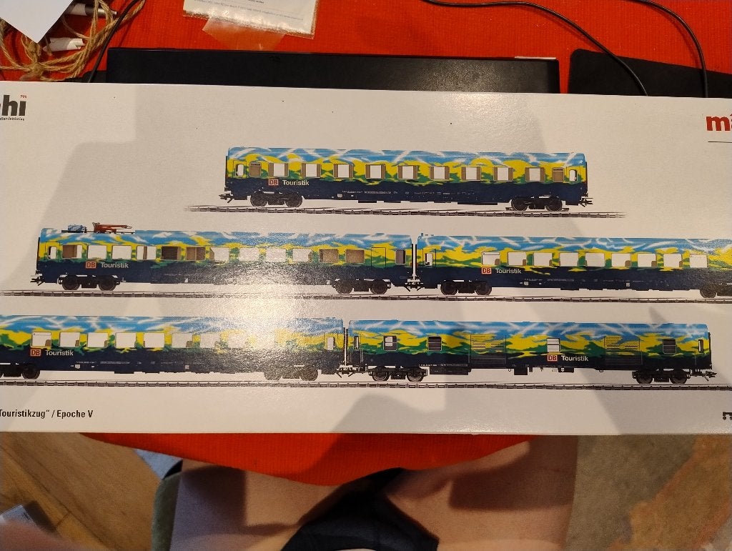 Märklin 43879 – 5-delige Set "Touristik-Zug" DB AG – NIEUW, Ophalen, Wisselstroom, Märklin, Nieuw