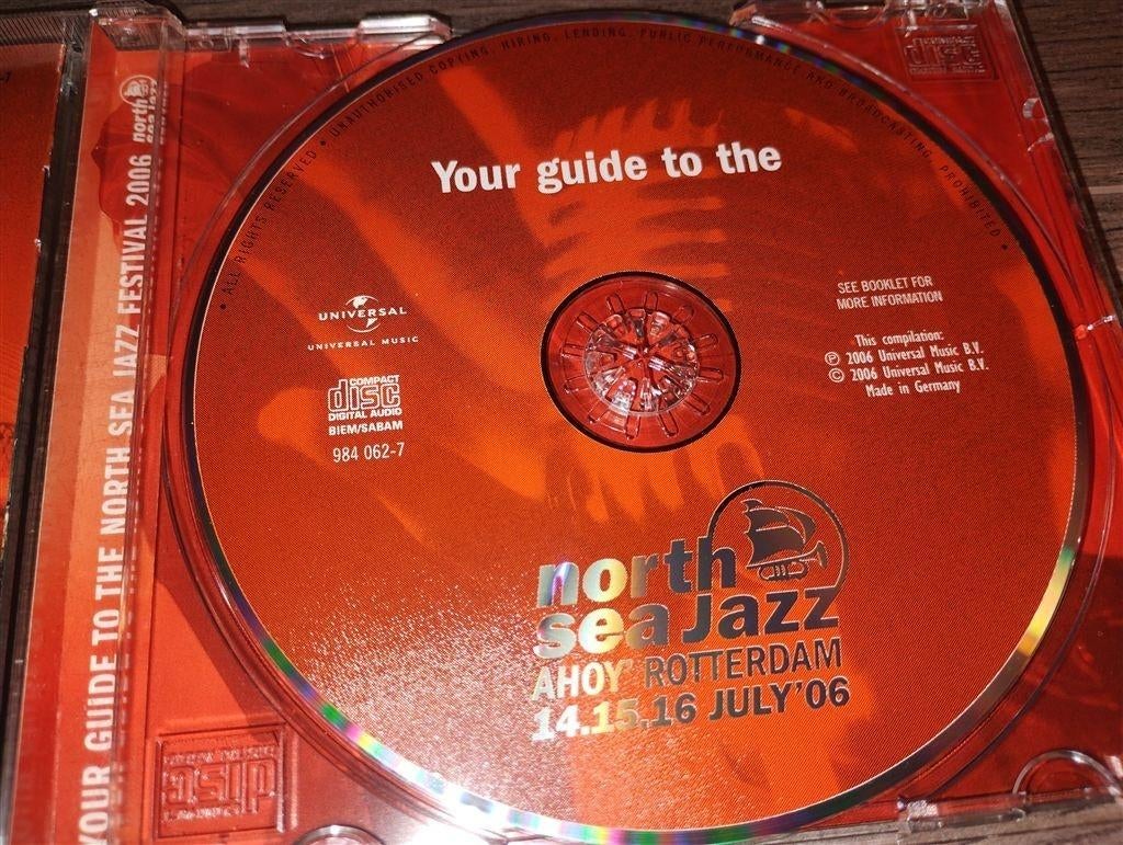 Your Guide To The North Sea Jazz Festival 2006, Ophalen of Verzenden, 1980 tot heden, Zo goed als nieuw, Jazz