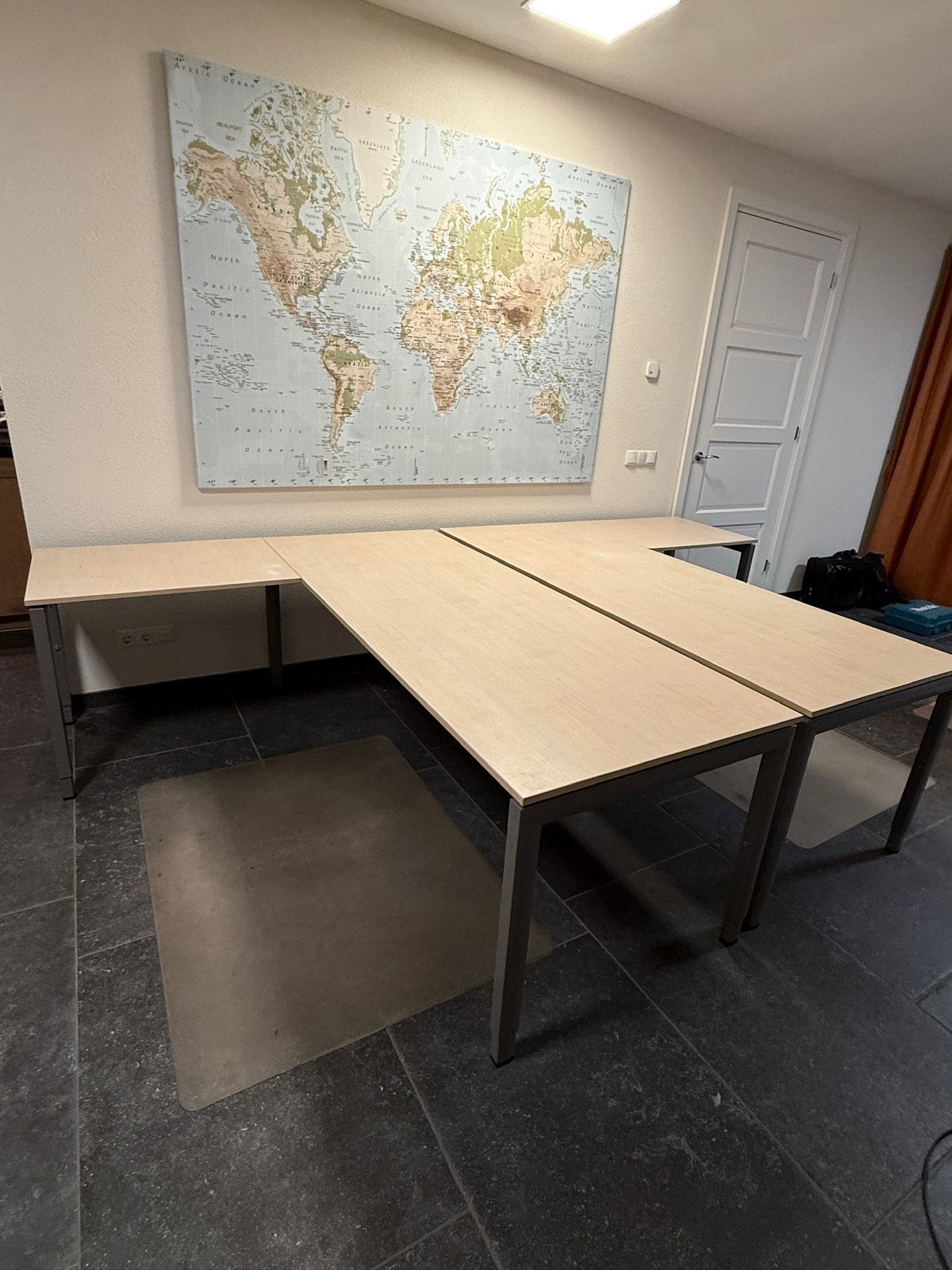 Kantoormeubels / bueaus, Ophalen, Gebruikt, Rechthoekig