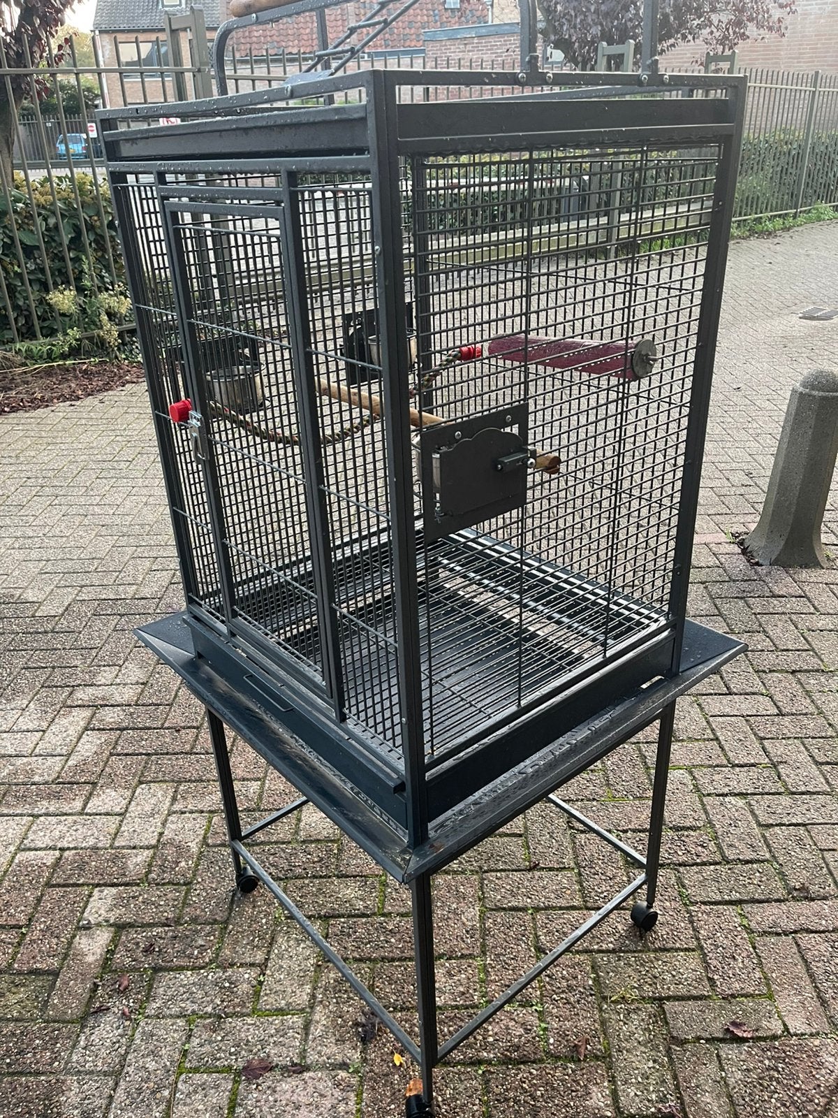 Papegaaien kooi strong met playtop, Meerdere dieren, Parkiet