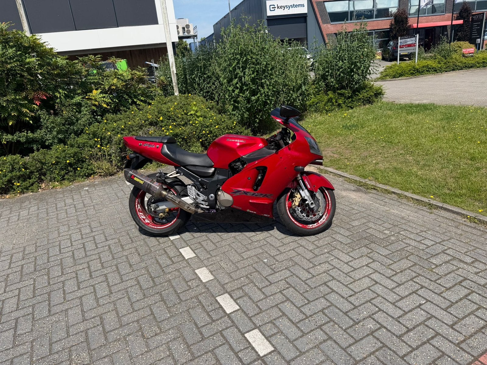 Kawasaki ZX-12R Ninja Sport -  met oxford handverwarming, Sportuitlaat, 4 cilinders, Motorrijbewijs A, Gebruikt