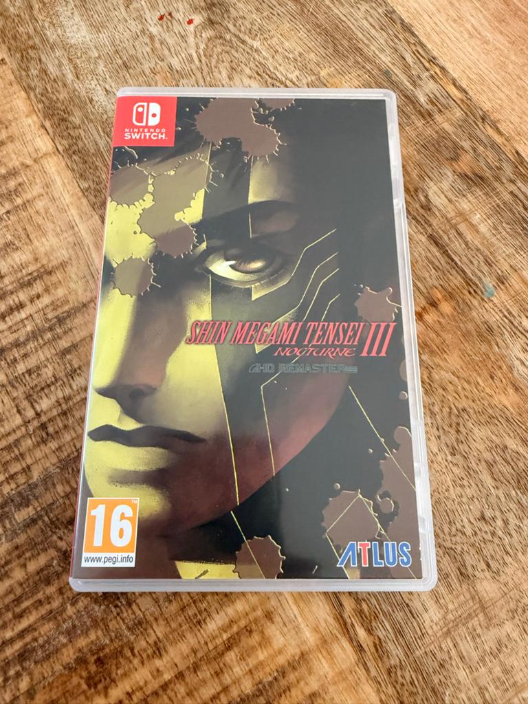 Shin Megami Tensei III Nocturne HD Remaster - Nintendo Switc, 1 speler, Ophalen of Verzenden, Zo goed als nieuw, Role Playing Game (Rpg)