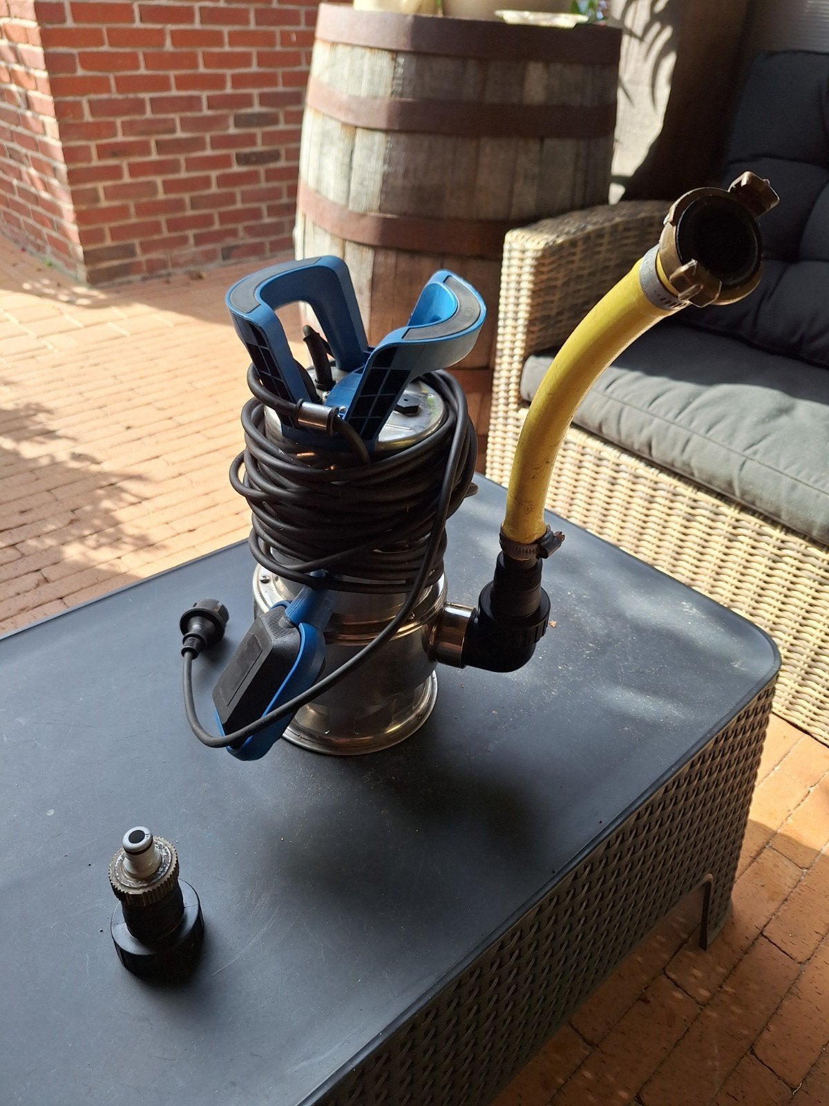 KIN rvs vuilwaterpomp 12500 ltr/h, Tuin en Terras, Waterpompen, Ophalen, Dompelpomp
