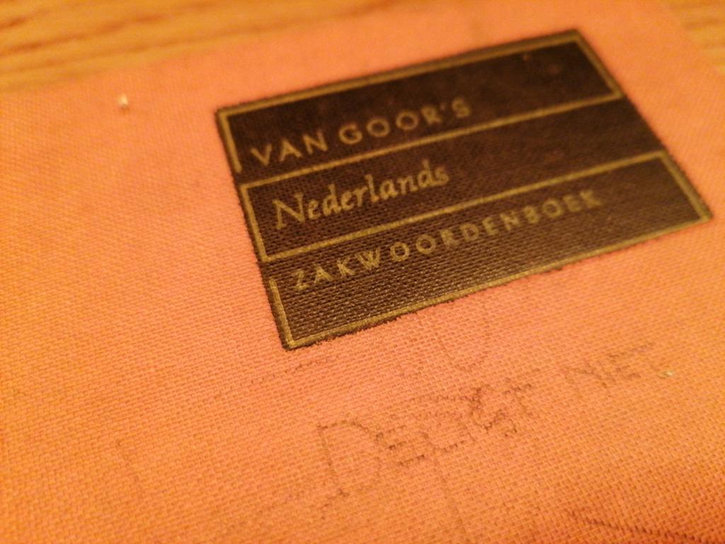 Van Goor's Nederlands Zakwoordenboek 1963 - H. de Bruijn, Boeken, Woordenboeken, Gelezen, Verzenden, H. de bruijn, Overige uitgevers