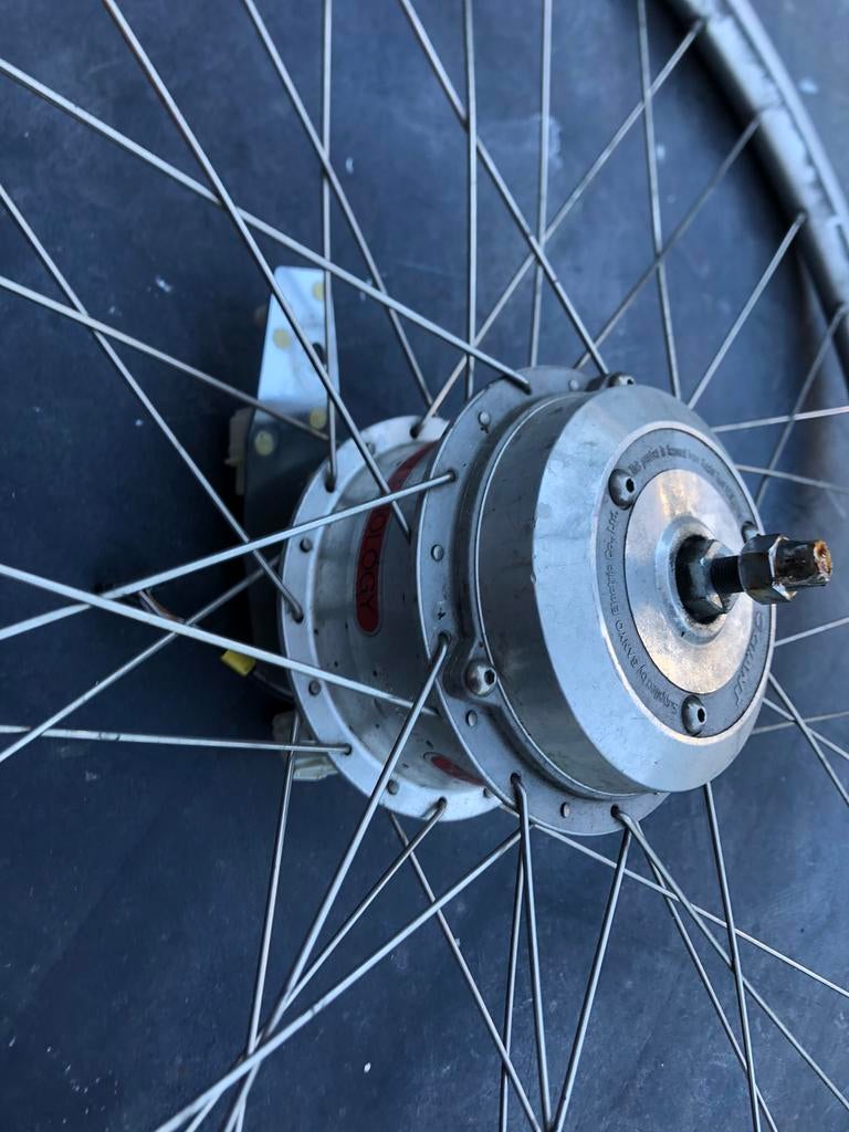 Giant twist voorwiel, Fietsen en Brommers, Fietsonderdelen, Ophalen, Gebruikt, Motor