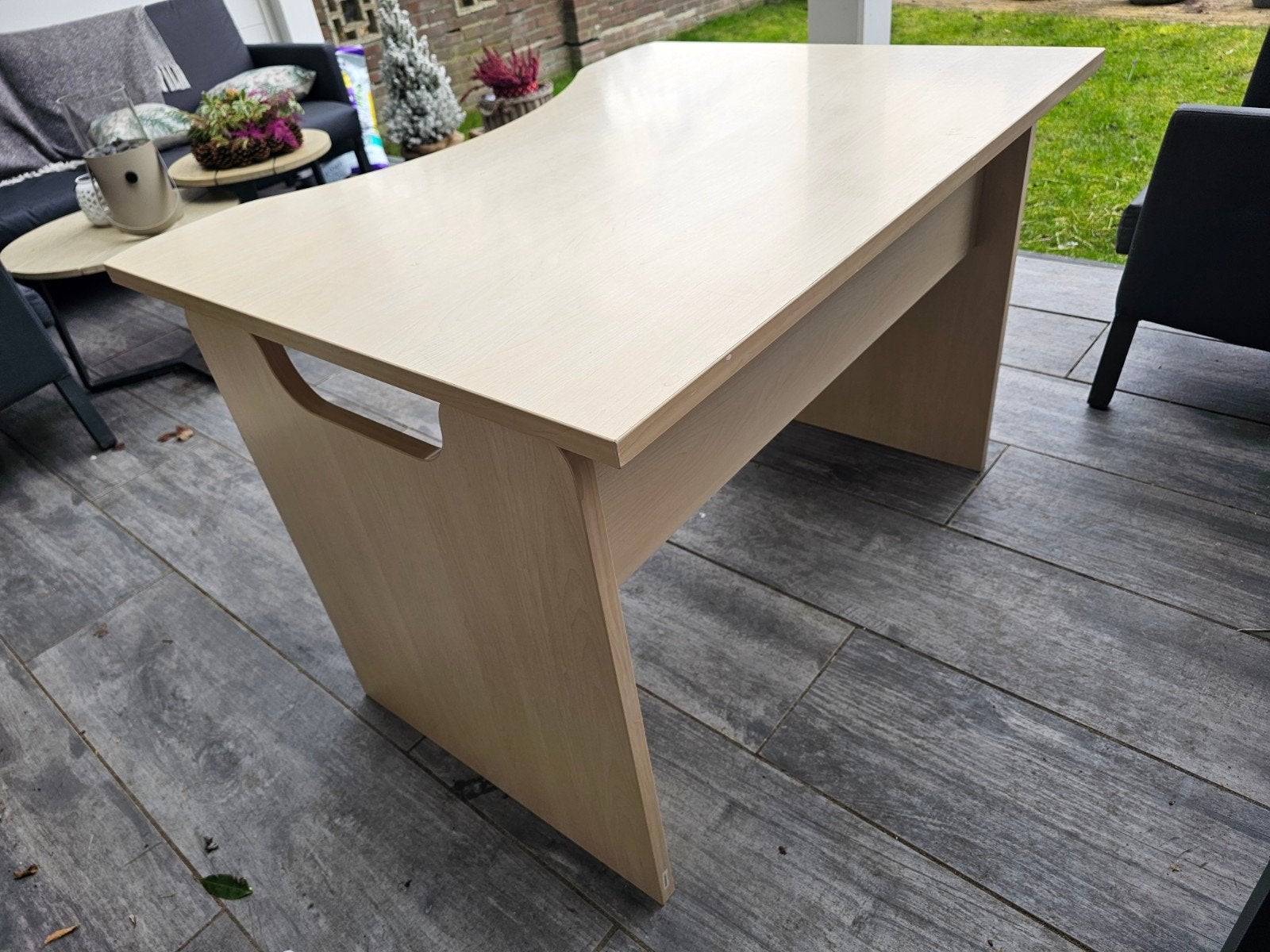 Buro, Ophalen, Gebruikt, Rechthoekig, 50 tot 100 cm