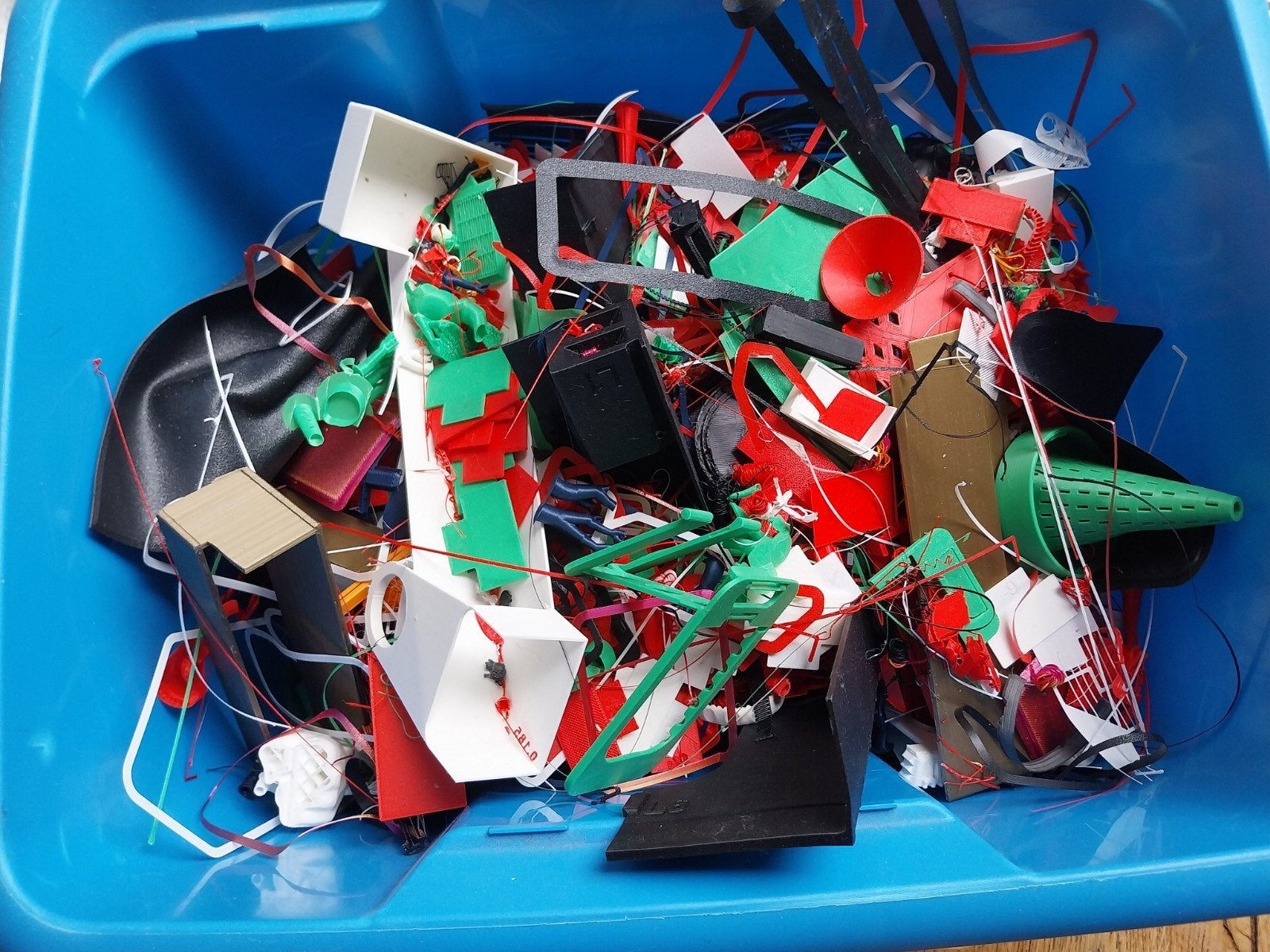 PLA restjes, Computers en Software, 3D-printerbenodigheden, Ophalen, Gebruikt, Filamentrollen