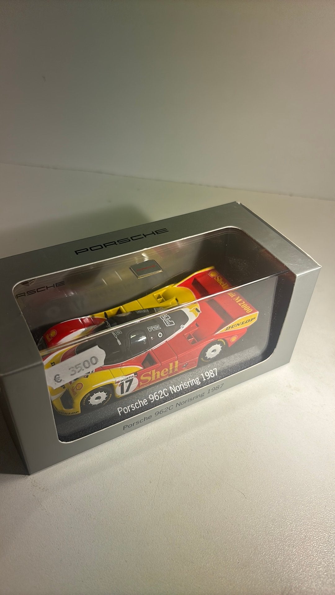 Porsche 962c norisring 1987 minichamps 1.43, Hobby en Vrije tijd, Auto, Ophalen of Verzenden, MiniChamps, A