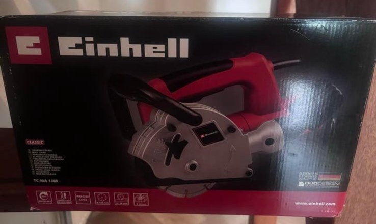Einhell tc-ma 1300 nieuwe muurfrees, Ophalen, Zo goed als nieuw, Elektrisch