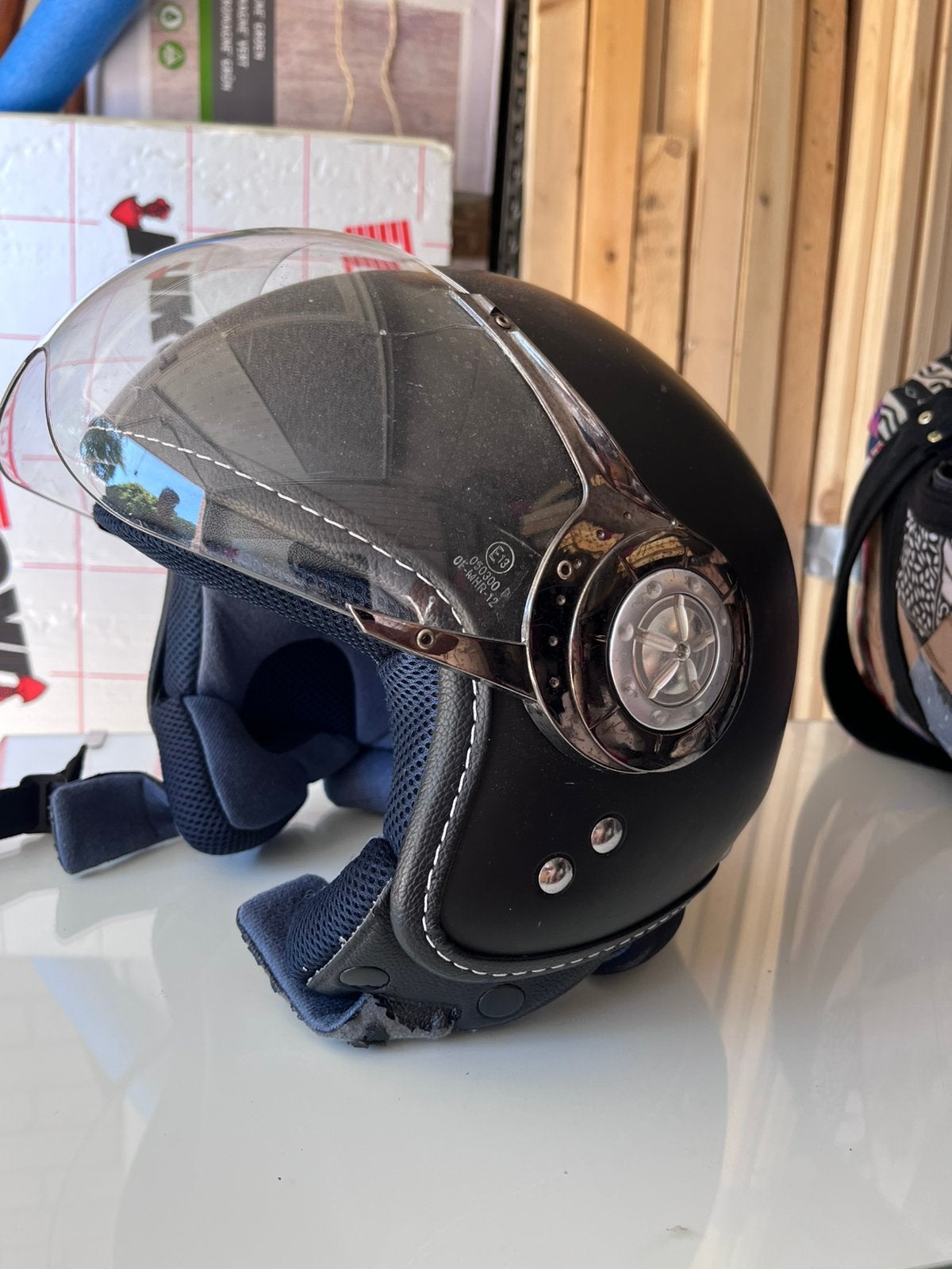 Scooterhelm maat M, Ophalen, Gebruikt, Medium