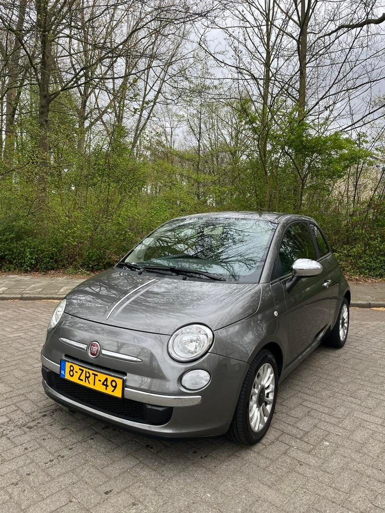 Fiat 500 0.9 Twinair C 2015 Grijs, Auto's, Fiat, Voorwielaandrijving, Stof, 31 €/maand, 905 kg
