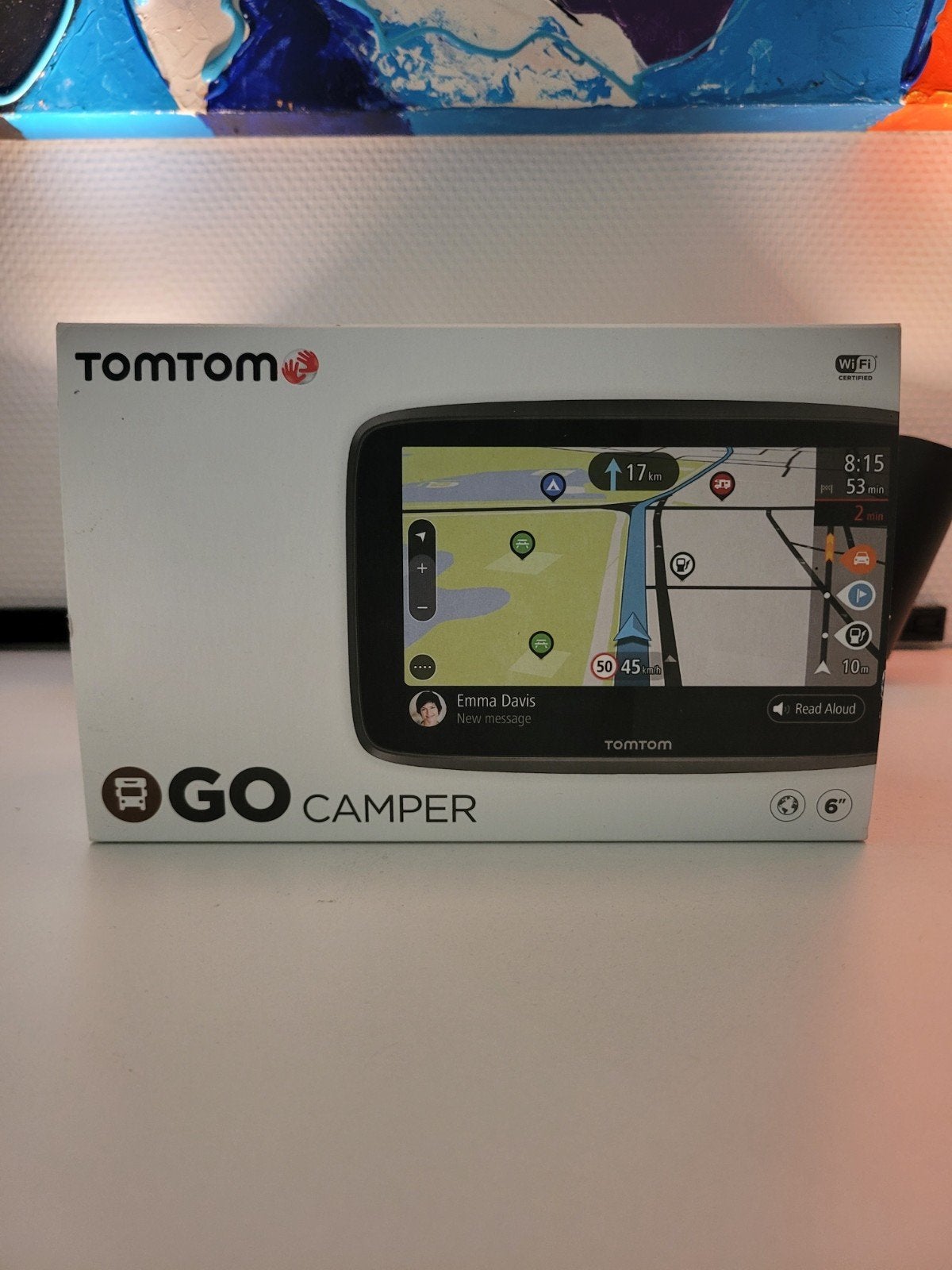 TomTom GO Camper navigatiesysteem - Zo goed als nieuw, Ophalen of Verzenden, Zo goed als nieuw