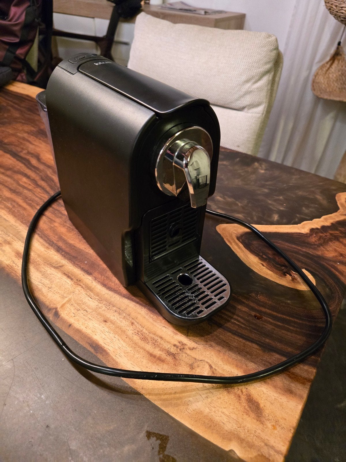 Blue Home Nespresso koffiecupmachine, Witgoed en Apparatuur, Espresso apparaat, Ophalen of Verzenden, Zo goed als nieuw, 1 kopje