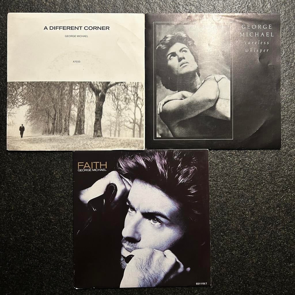 George Michael - 3 Singles, 7”, Als geheel of los te koop,, Cd's en Dvd's, Ophalen of Verzenden, Zo goed als nieuw, Pop