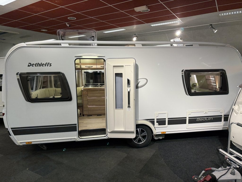 DETHLEFFS BEDUIN 510 V APARTE BEDDEN RONDZIT MOVER LUIFEL, Rondzit, Bedrijf, Dethleffs, 5 tot 6 meter