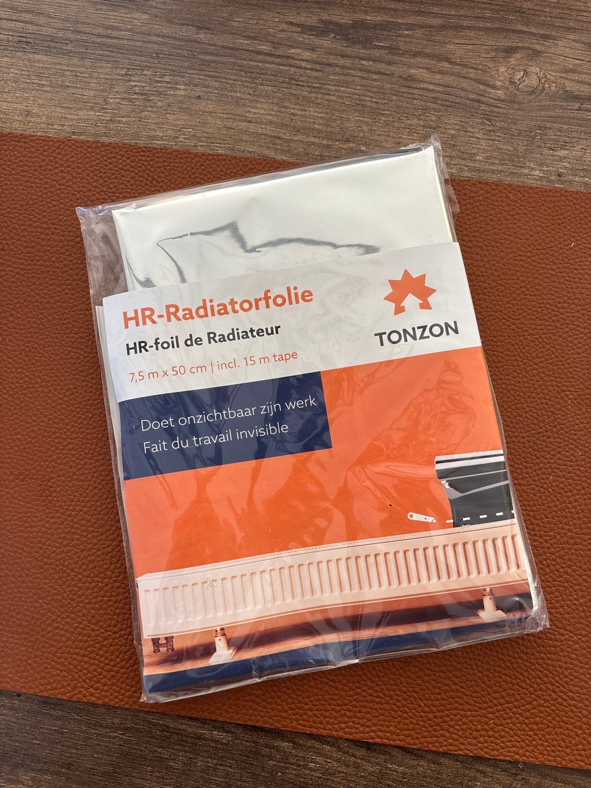 Tonzon HR-Radiatorfolie - Ongeopend, Ophalen of Verzenden, Nieuw, Overige typen, Hoog rendement (Hr)