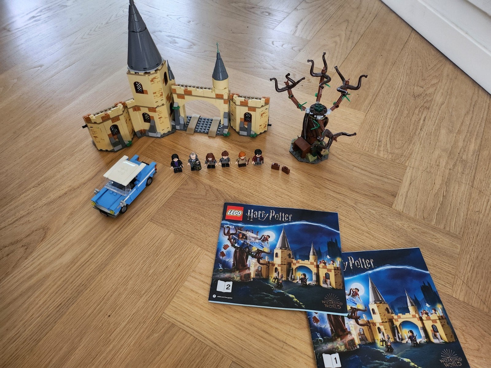 LEGO Harry Potter De Beukende Wilg en Zweinstein Kasteel, Ophalen, Compleet, Lego, Harry Potter