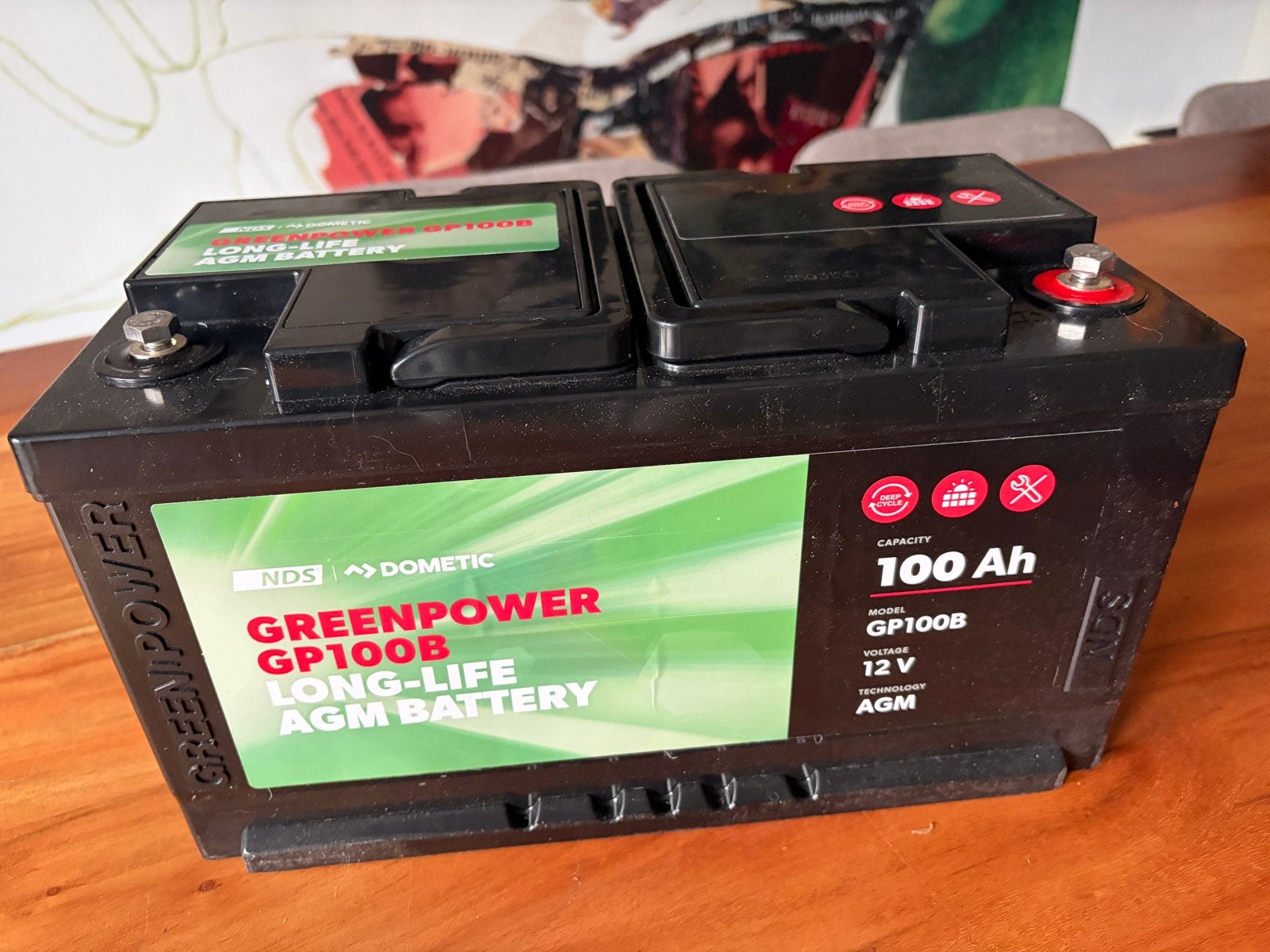 NDS Dometic GreenPower GP100B AGM Accu 12V 100Ah - Nieuw, Dometic Mobile Power Italy S.r.l., Nieuw, Info-mps.it@dometic.com, Via Pascoli 96/98, 65010 Cappelle sul Tavo (PE), Italië