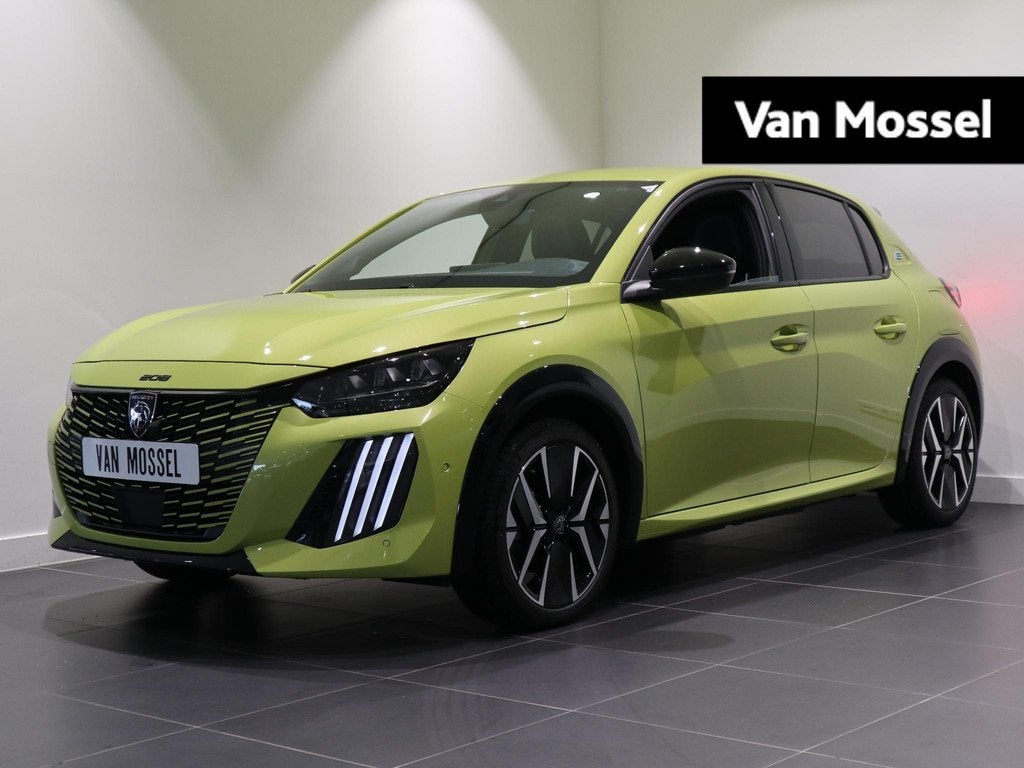 Peugeot e-208 EV GT 51 kWh | Camera | Adpatieve Cruise Contr, Auto's, Peugeot, 12 maanden, Stof, 156 pk, 1430 kg