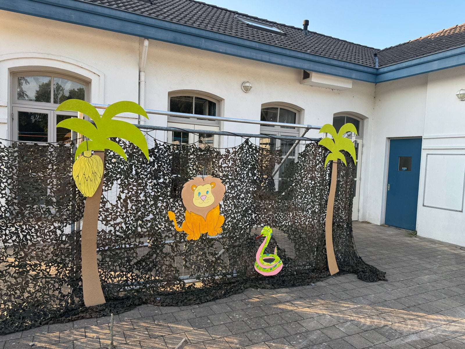 Jungle/Safari Thema Decoratie voor Feesten, Ophalen, Gebruikt