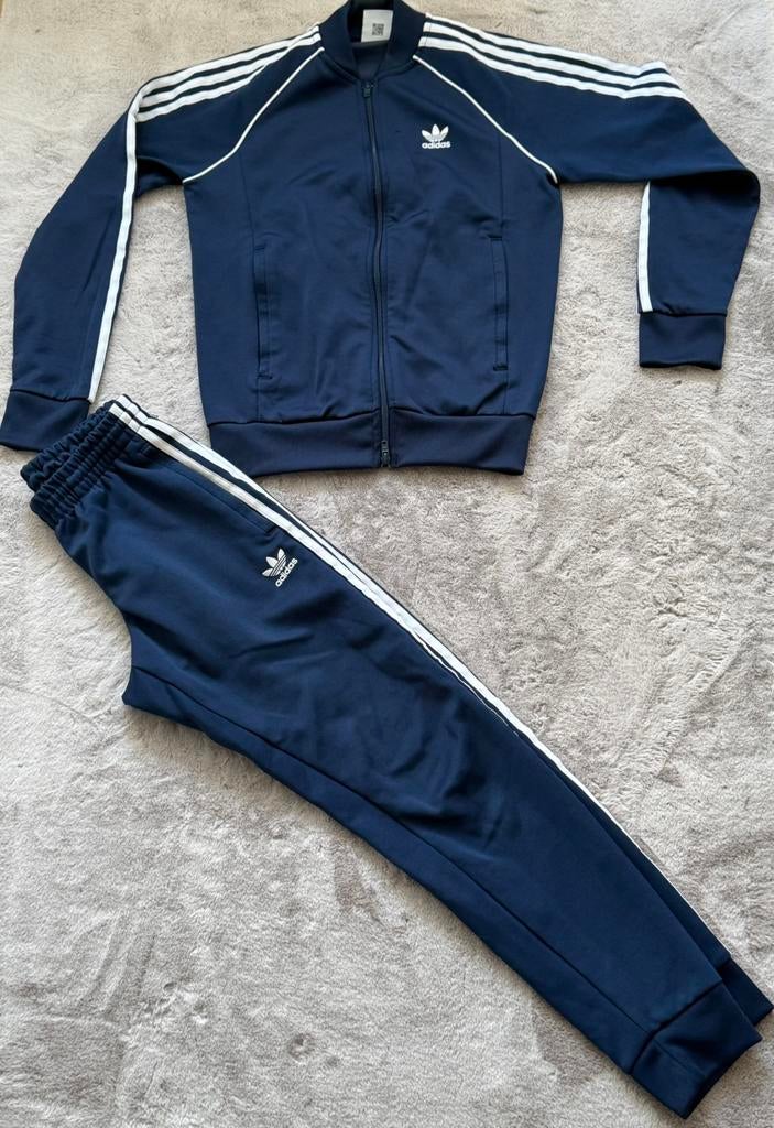 Adidas trainingspak S, Blauw, Ophalen of Verzenden, Zo goed als nieuw, Algemeen