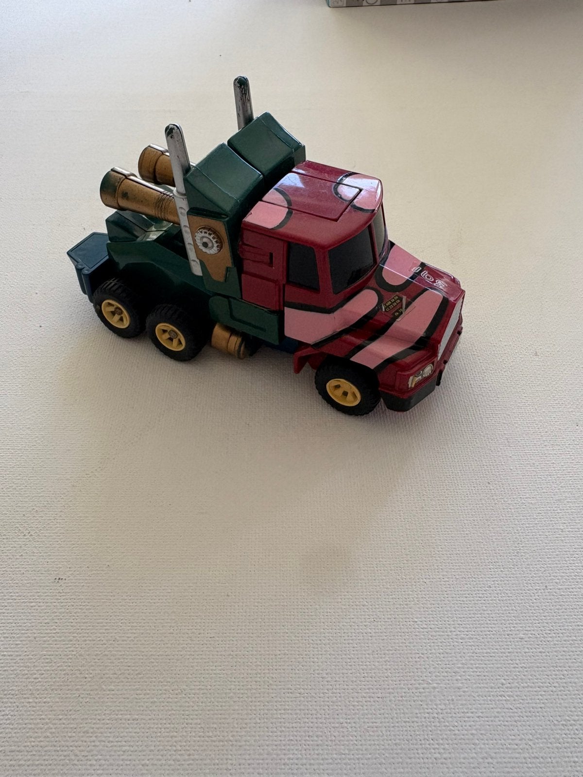 Zeldzame Transformers Bootleg Robot M.A.S.K. Rhino Mal, Verzamelen, G1, Ophalen of Verzenden, Gebruikt
