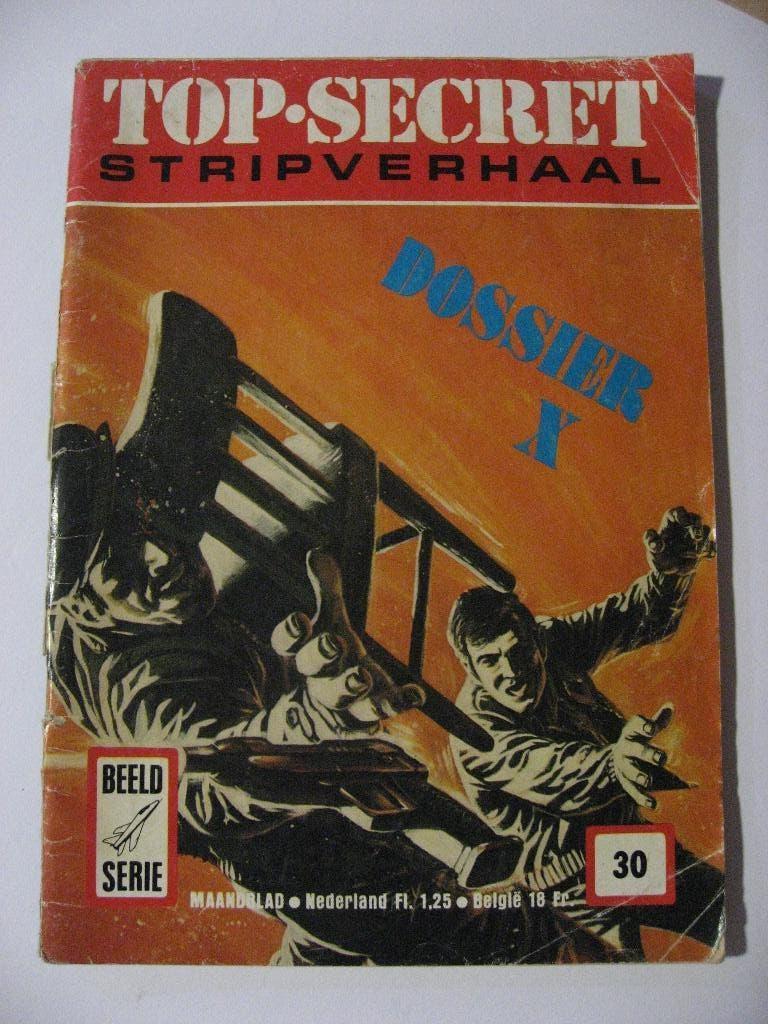 Top-Secret. Nr 30 Dossier X Bieden, Eén stripboek, Ophalen of Verzenden, Zo goed als nieuw