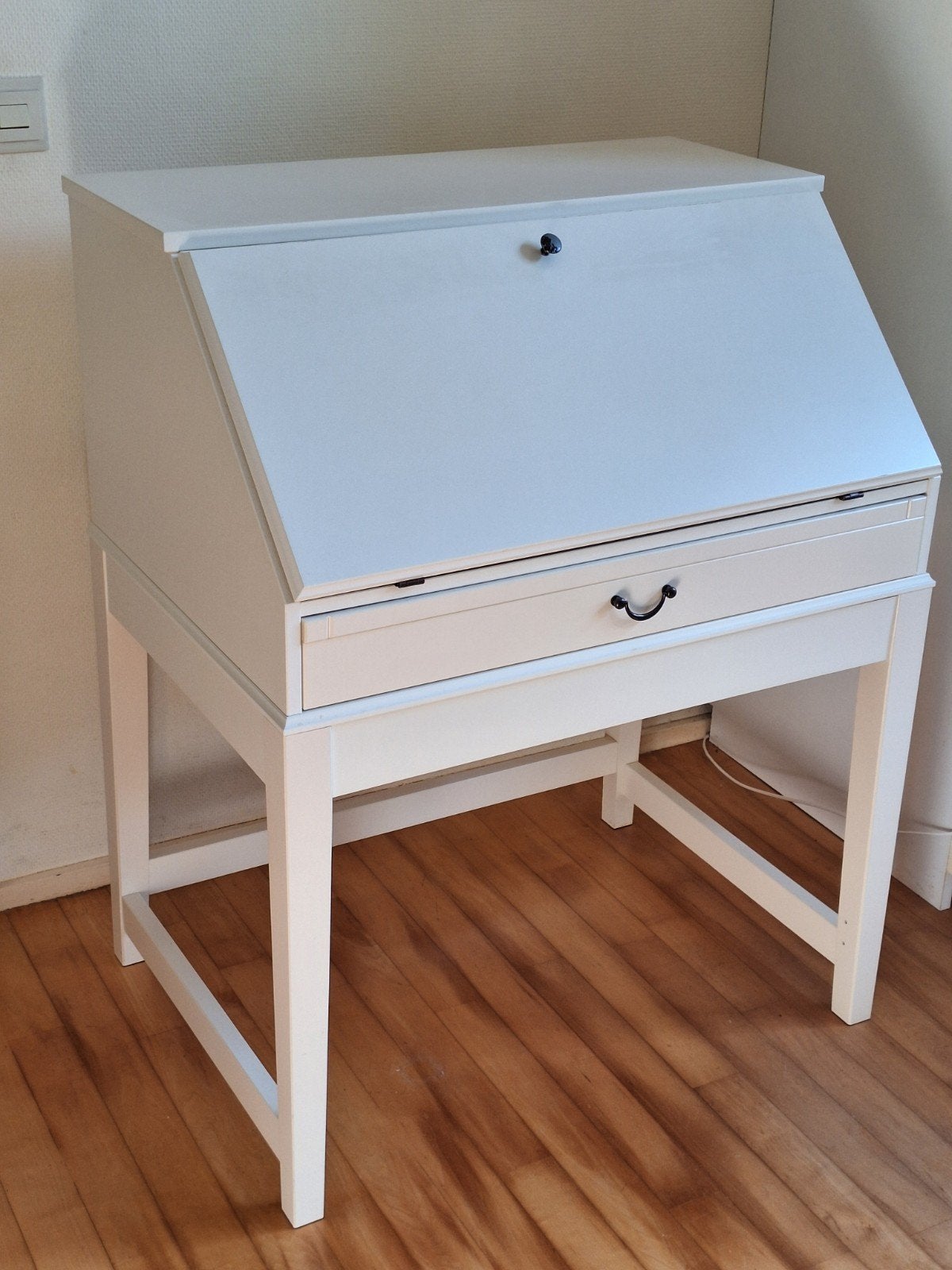 Witte secretaire IKEA, Ophalen, Gebruikt