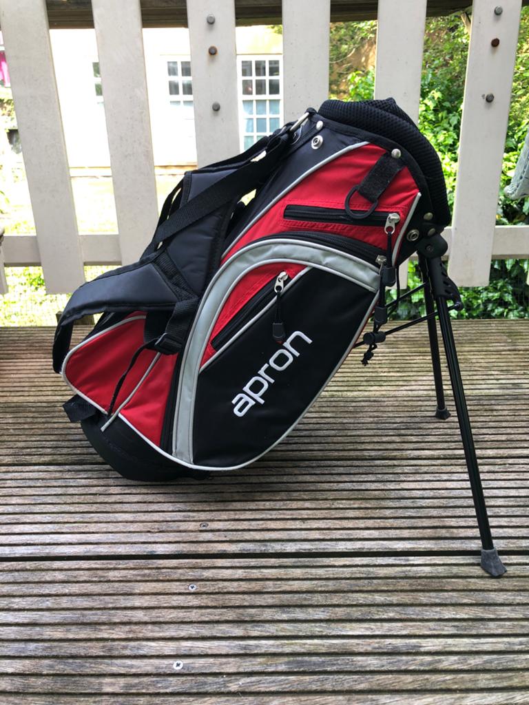 Apron Golf Standbag - Rood/Zwart kids, Ophalen of Verzenden, Gebruikt, Tas, Overige merken