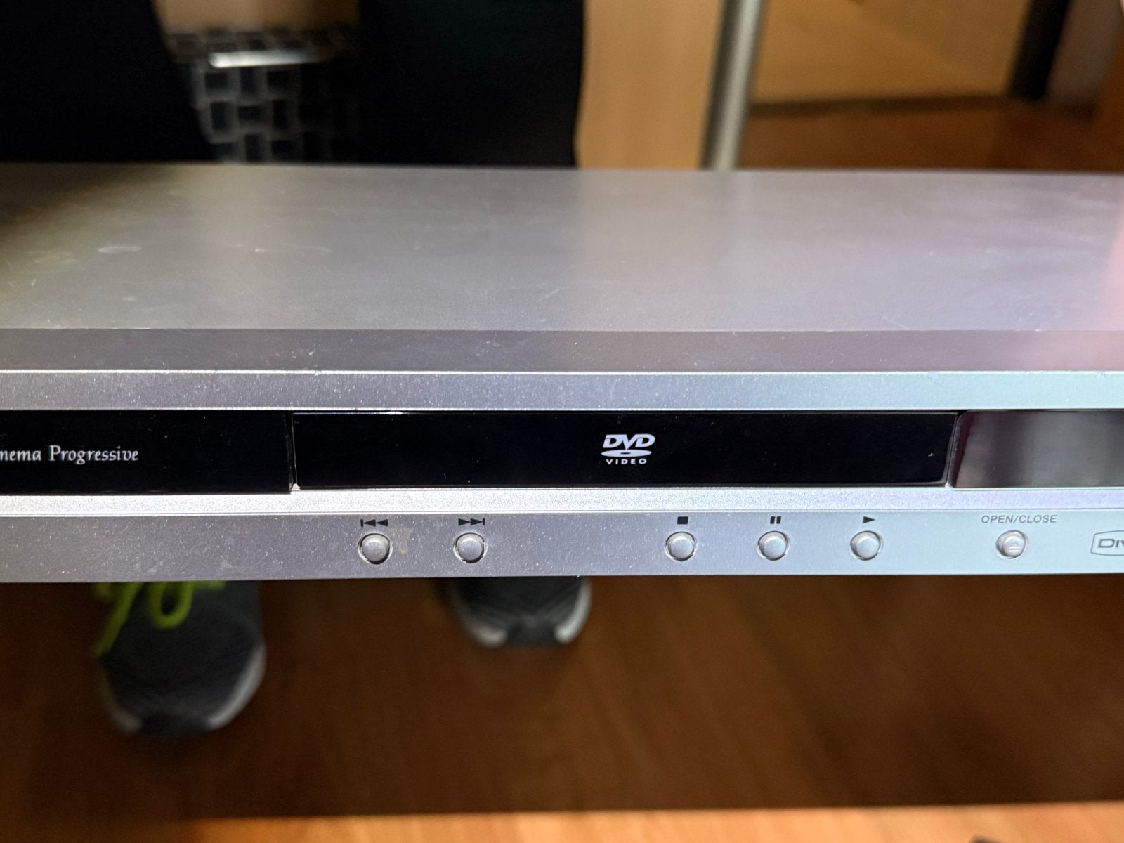Panasonic DVD-speler - Zilver, Ophalen of Verzenden, Gebruikt, Dvd-speler, Panasonic