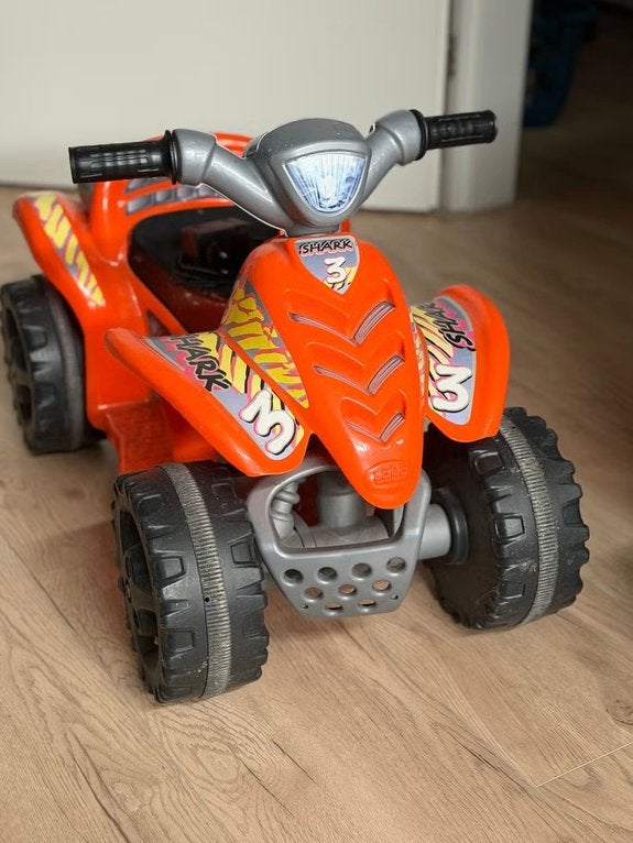 Elektrische kinderquad, Gebruikt
