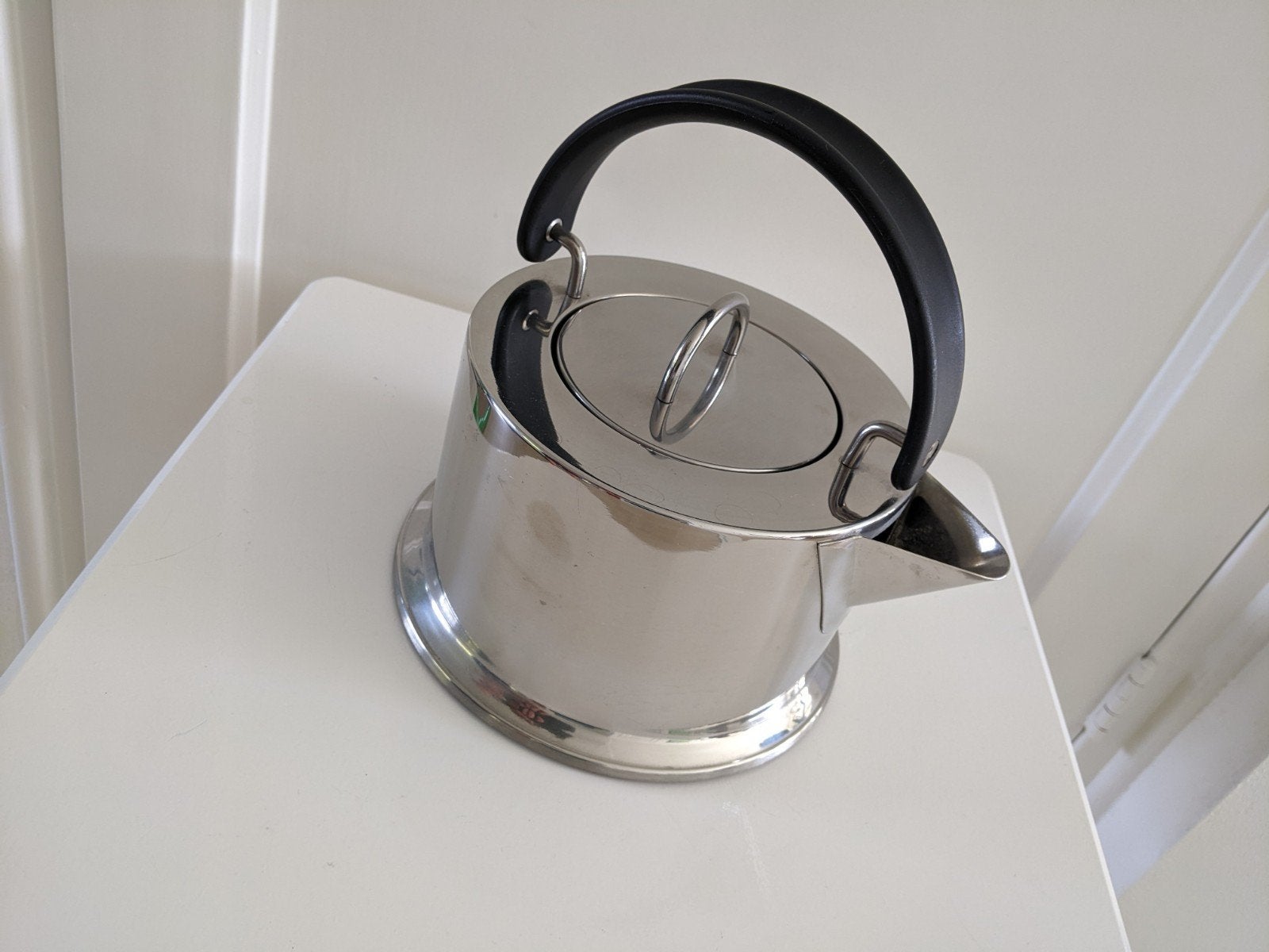 Bodum ketel, Theepot/fluitketel, Gebruikt, Zilver, Bodum