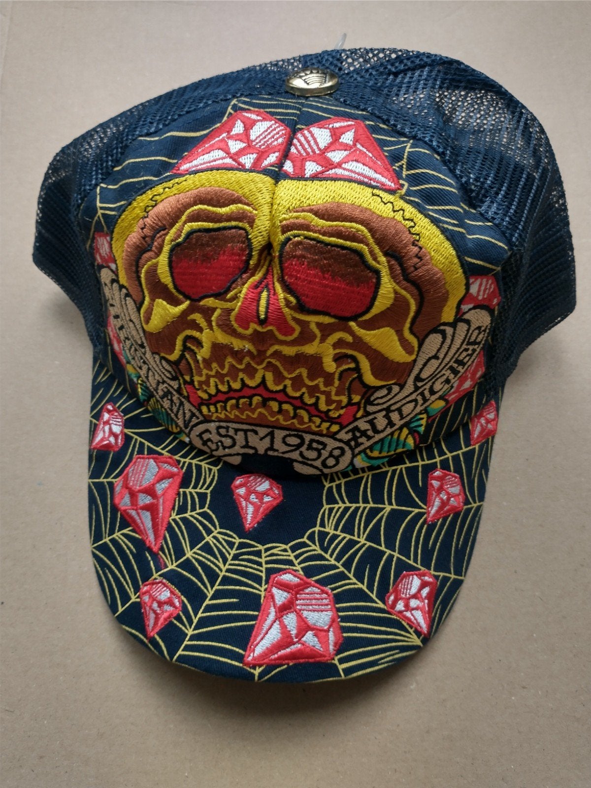 ed hardy - christian audigier cap, Verzenden, Nieuw, One size fits all, Pet