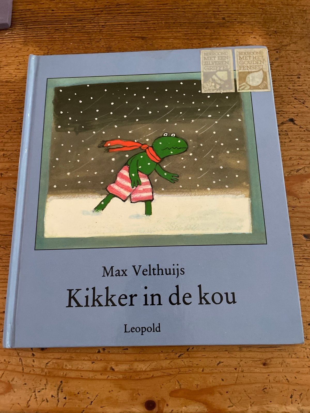 Kikker in de Kou - Max Velthuijs (Kinderboek), Gelezen, Fictie algemeen, Jongen of Meisje, Ophalen of Verzenden