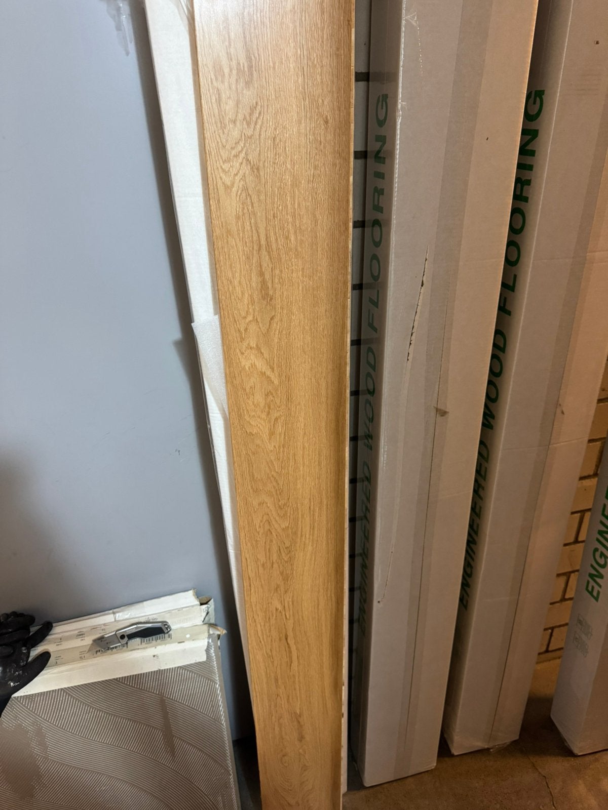 Engineered Wood Flooring - Natural Oak, Nieuw, 10 m² of meer, 10 tot 30 cm, Hout