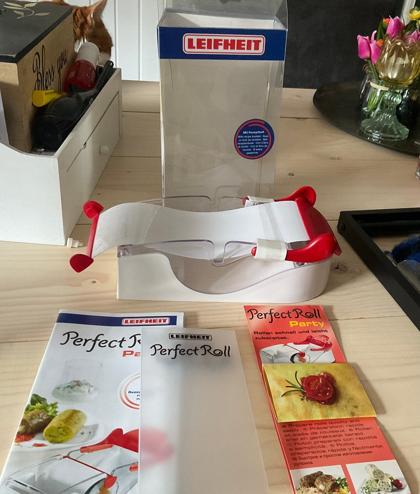 Leifheit hapjesmaker, Ophalen