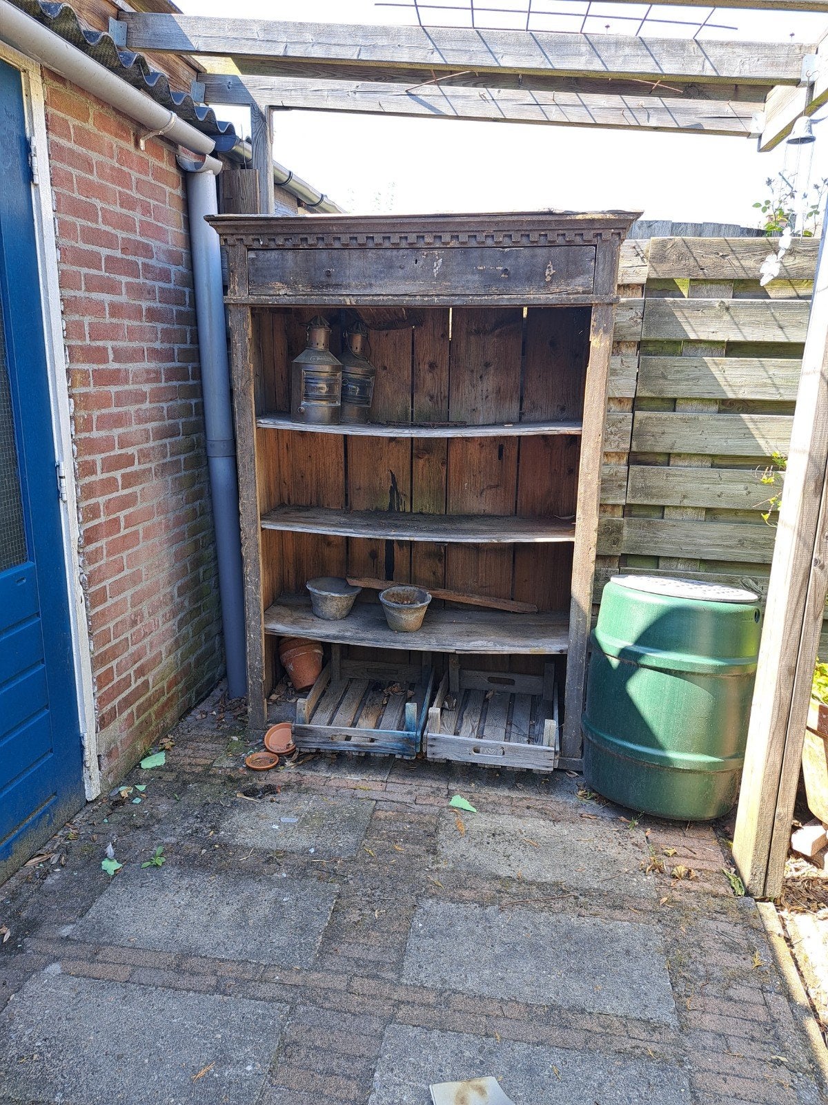 Diverse partij hout en bouwmaterialen, Tuin en Terras, Minder dan 3 m³, Ophalen