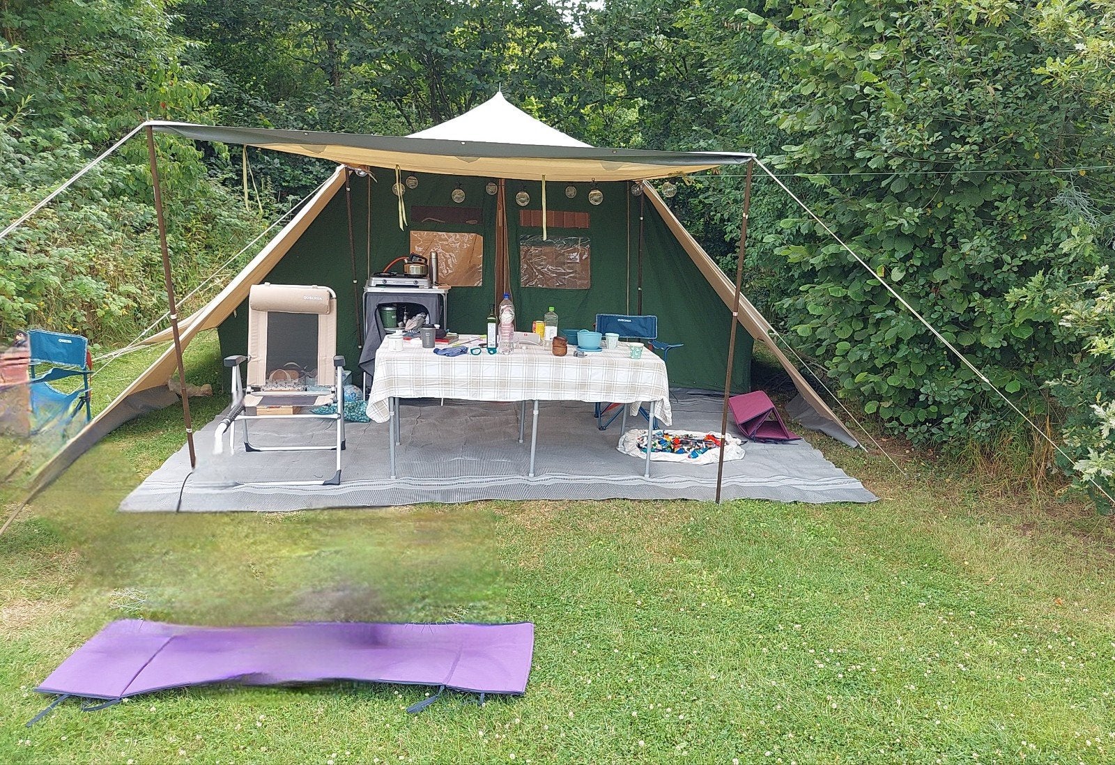 De waard albatros  4 personen - Ideaal voor kamperen, Caravans en Kamperen, Tenten, Ophalen, Gebruikt, Tot en met 4