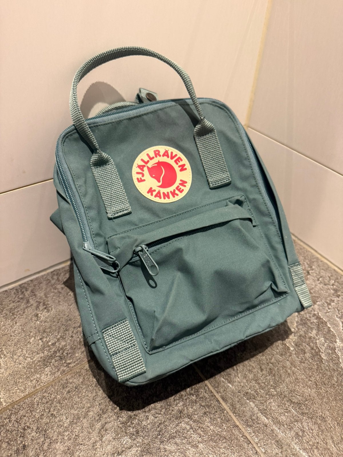 Fjalraven Kanken Mini - Turquoise, Ophalen of Verzenden, Nieuw, Overige merken