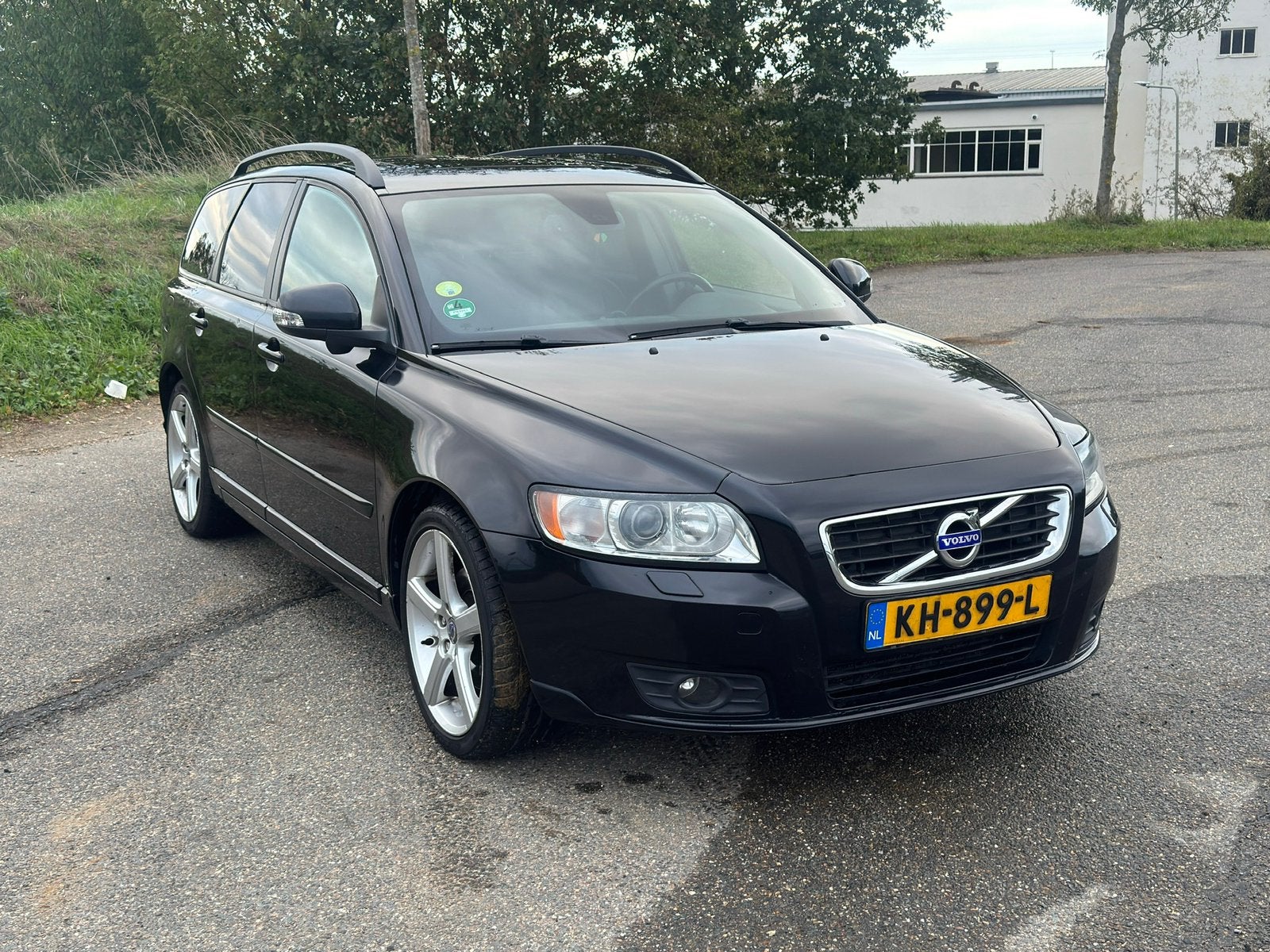 Volvo V50 D3 Summum 150pk | Leer | Xenon | Trekhaak, Voorwielaandrijving, Euro 5, Zwart, Zwart