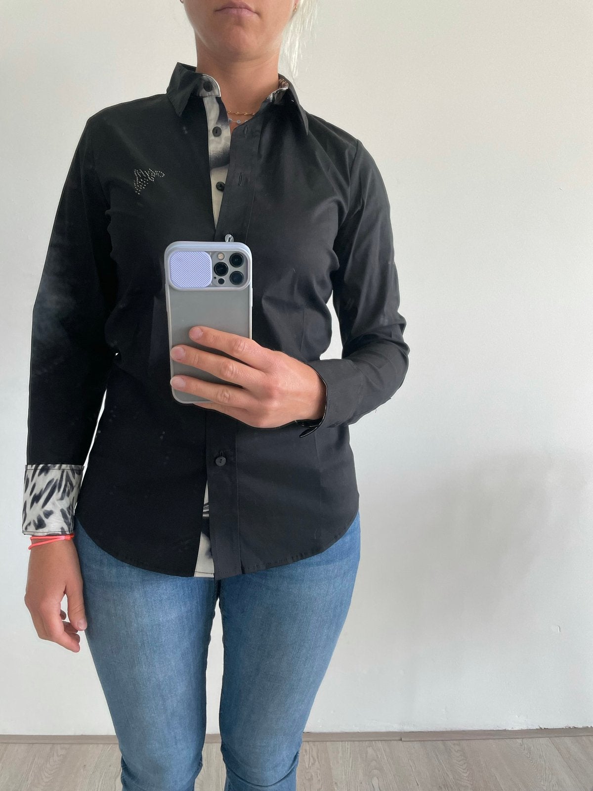 Guess by Marciano blouse, Ophalen of Verzenden, Nieuw, Maat 36 (S), Zwart