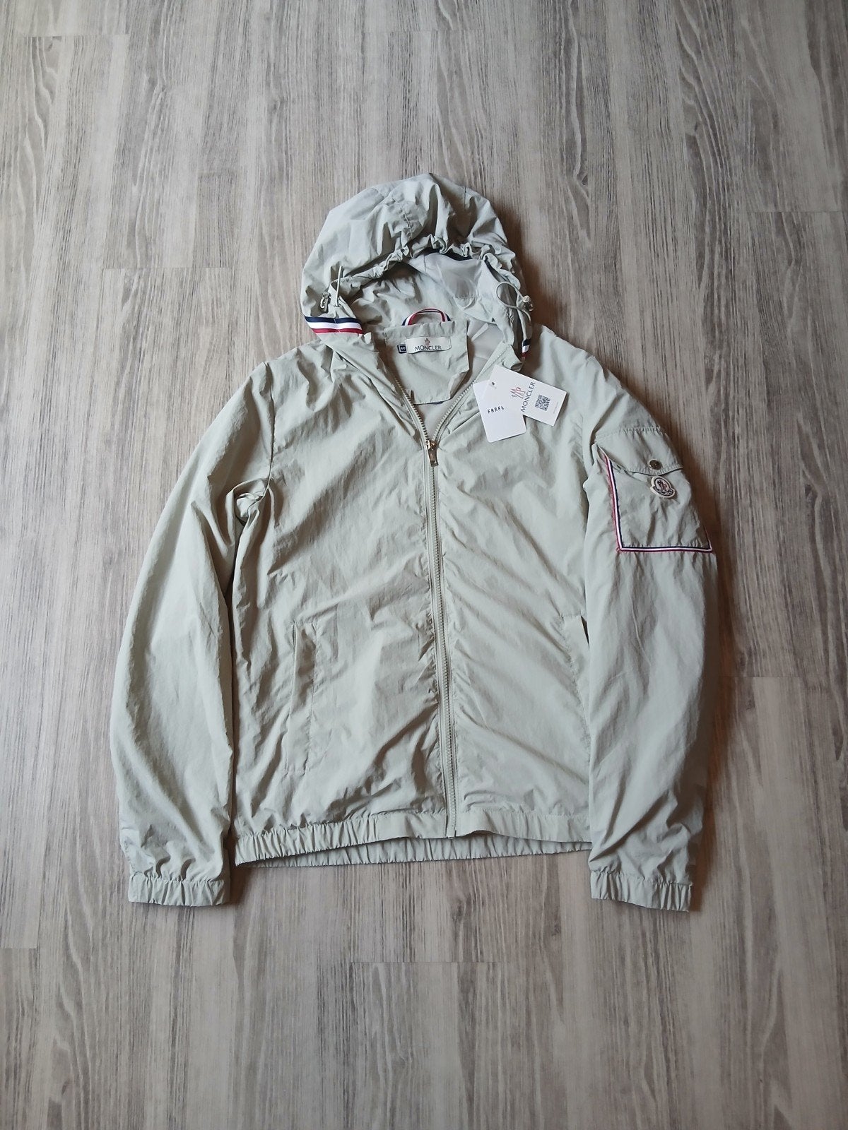 Moncler Zomerjas Nieuw Maat S, Moncler, Beige, Nieuw, Ophalen of Verzenden