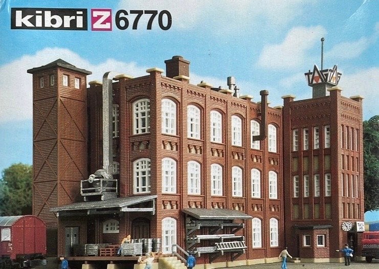 Kibri Z 6770 Fabriek uit de Gründerzeit - Modelbouw, Ophalen of Verzenden, Zo goed als nieuw, Brug, Tunnel of Gebouw, Overige merken