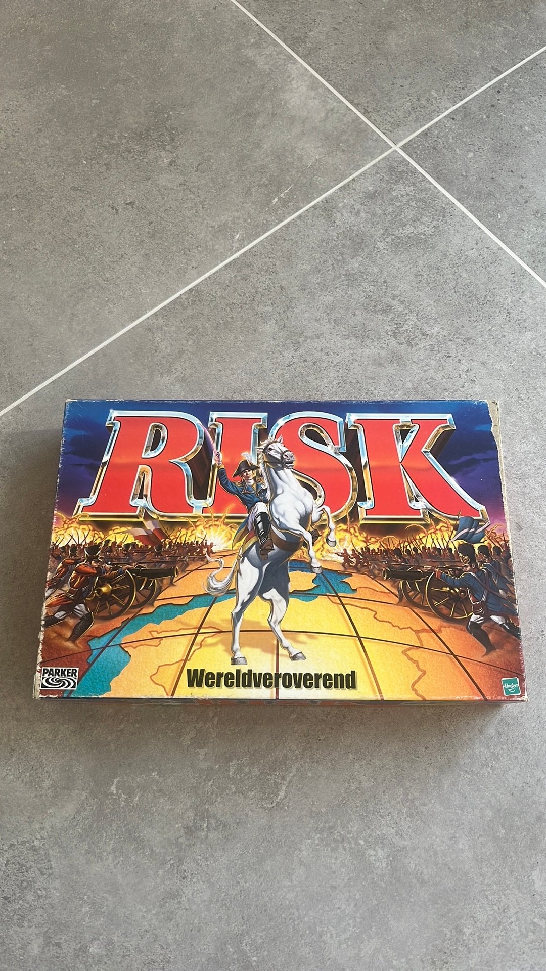 Risk spel, Hobby en Vrije tijd, Gezelschapsspellen | Bordspellen, Vijf spelers of meer, Ophalen of Verzenden, Gebruikt