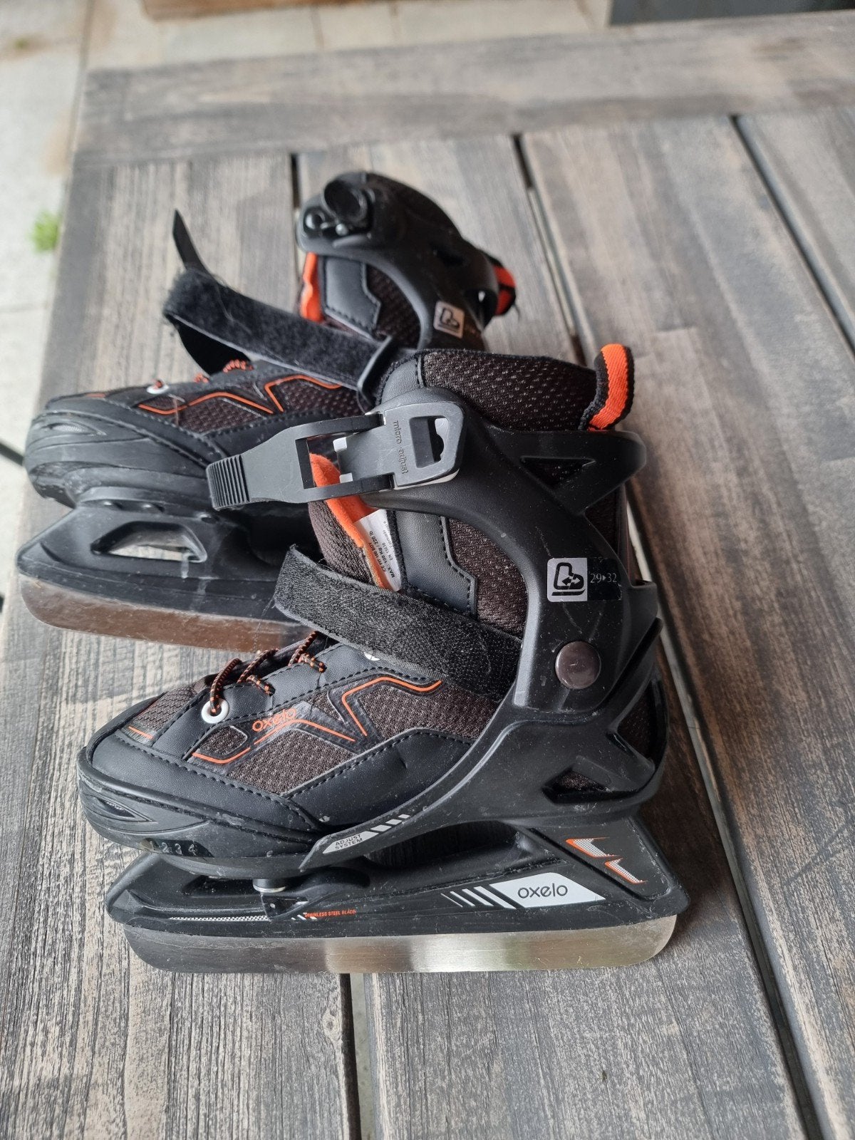 kinderschaatsen verstelbaar 29-32, Gebruikt, IJshockeyschaatsen, Ophalen, Overige merken