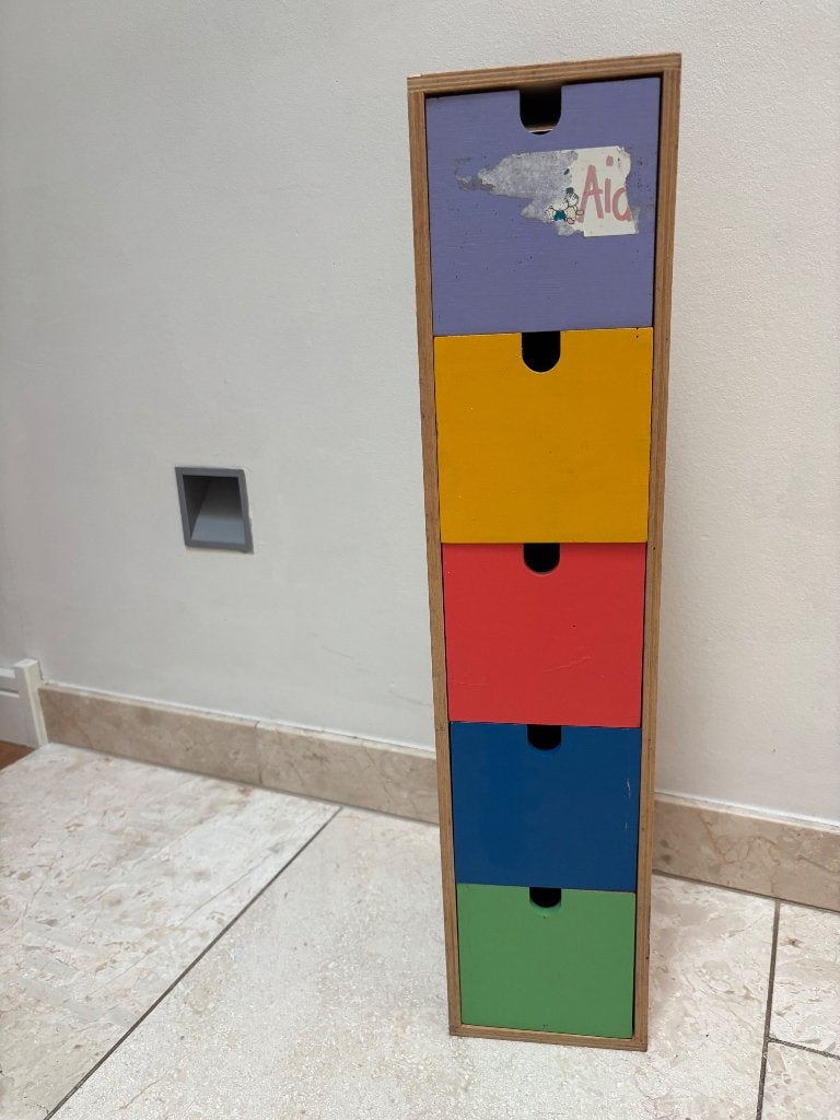 Ikea klein ladenkastje jaren 90  2x, Ophalen, Overige materialen, Minder dan 50 cm, Gebruikt